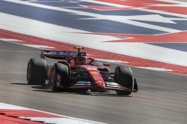 F1美国站法拉利包揽冠亚军 勒克莱尔赛季第三冠