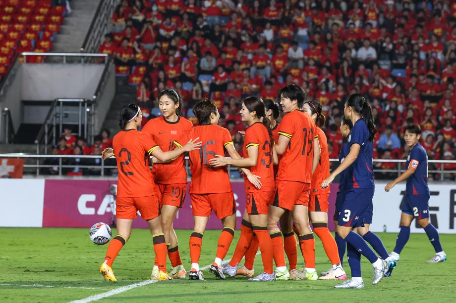 [图]邵子钦独中三元 永川女足友谊赛  中国女足夺魁  今日足球赛