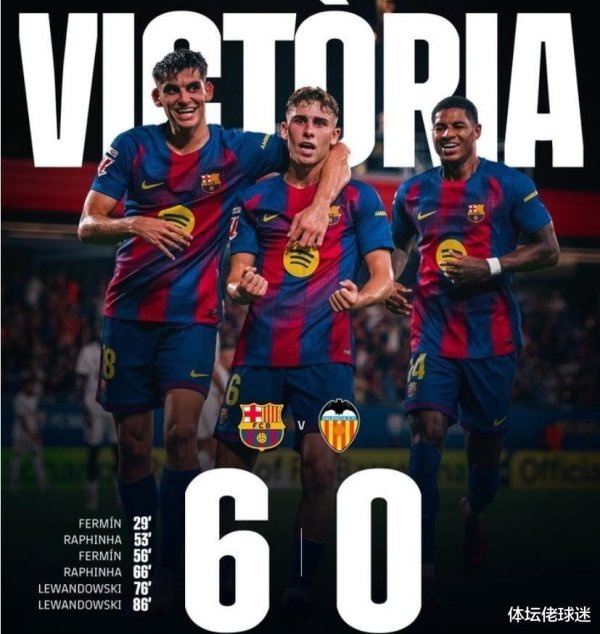 被打服了！巴萨一年内狂灌蝙蝠军团18球，创造多项亮眼记录
