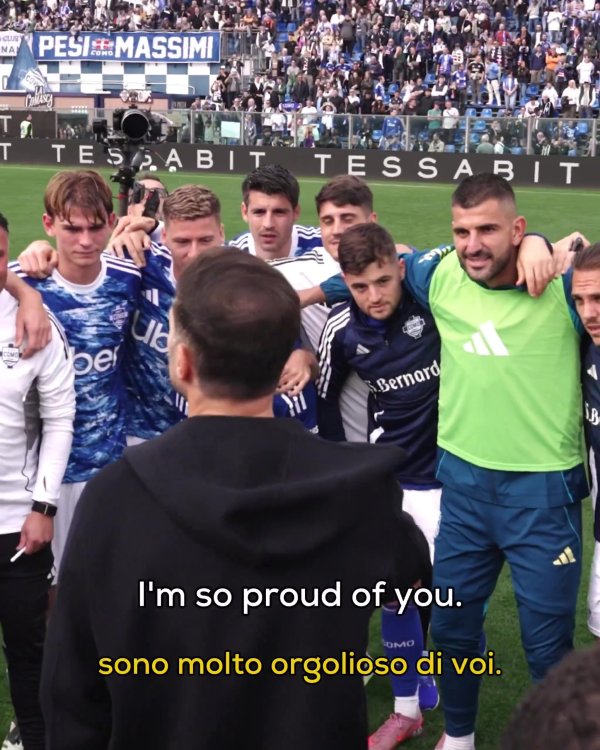 热血少帅！击败尤文后38岁小法喊话：在球队就要有赢的心态！