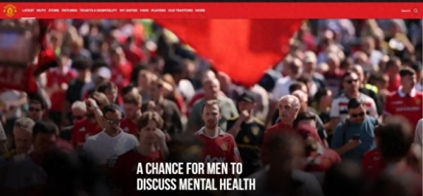 关心男性心理强健 , 曼联本周末将组织球迷活动 关心男性心理强健 , 曼联本周末将组织球迷活动