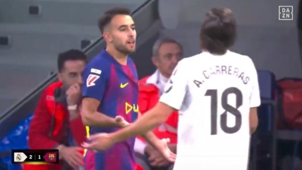 无奈!加西亚送点后的反应:皮球反弹到我手上,我能咋办啊 无奈!加西亚送点后的反应:皮球反弹到我手上,我能咋办啊